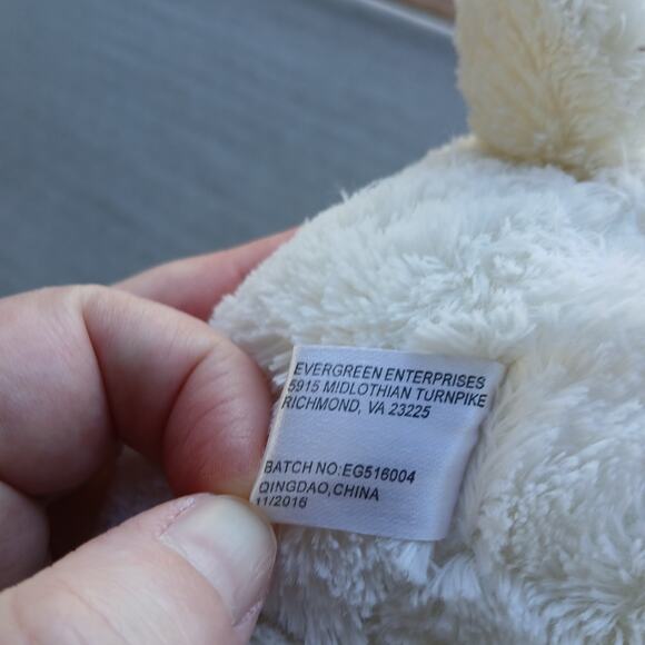 Sleepy Polar Bear Plush Stuffed Animal Evergreen Enterprises cuddle teddy soft - Picture 9 of 12